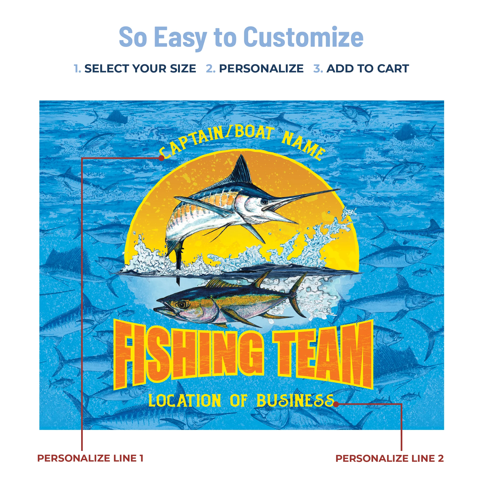 Fishing Team Stainless Steel Drinkware - Image 6