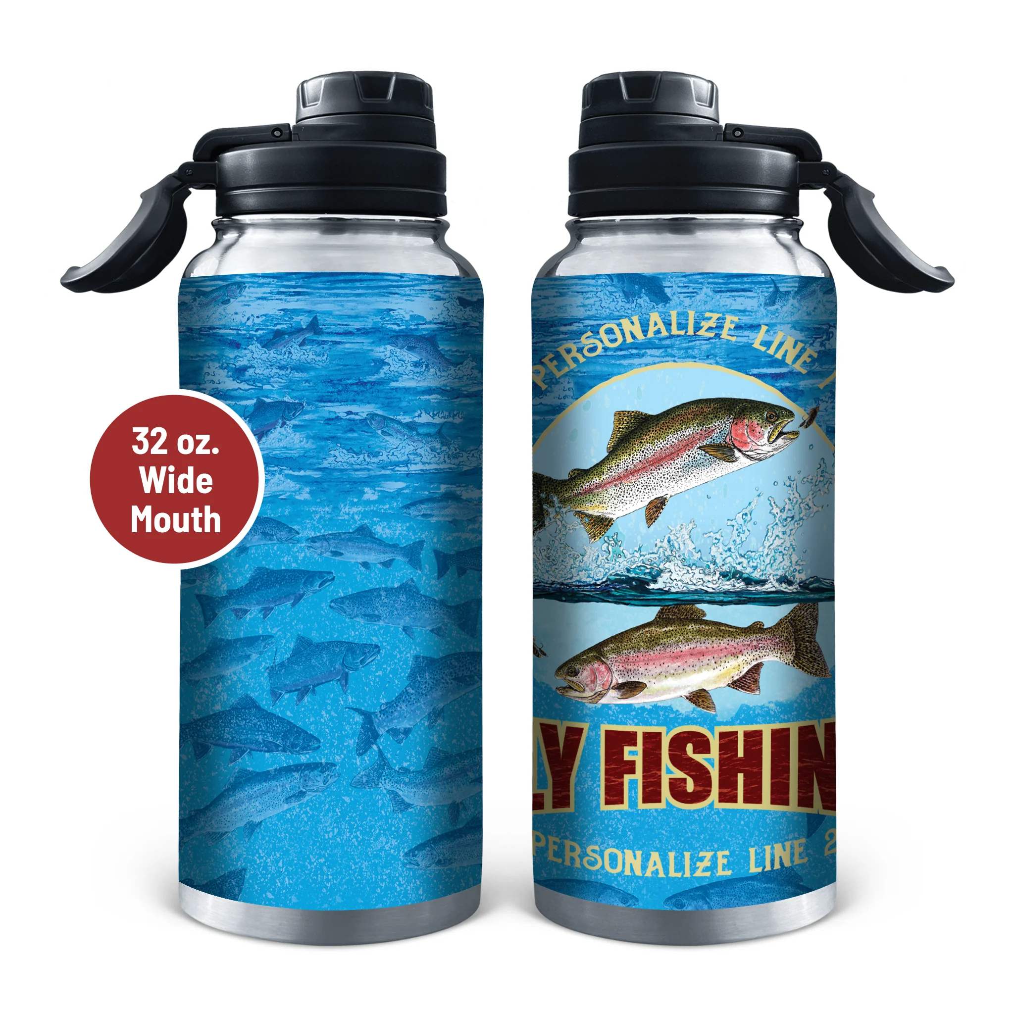 Fly Fishing Stainless Steel Drinkware - Image 4
