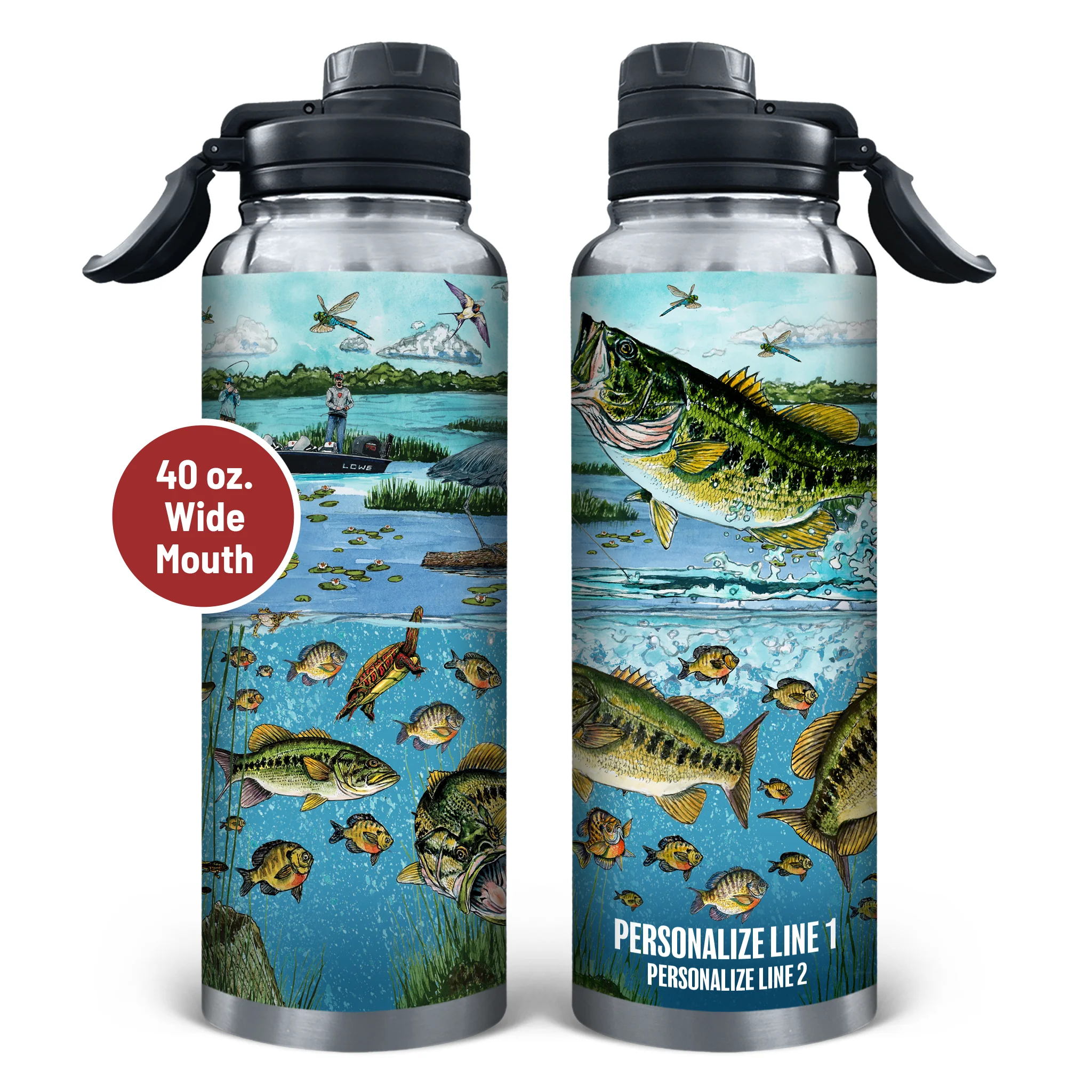 Slammin' 360 - Bass Stainless Steel Drinkware - Image 5