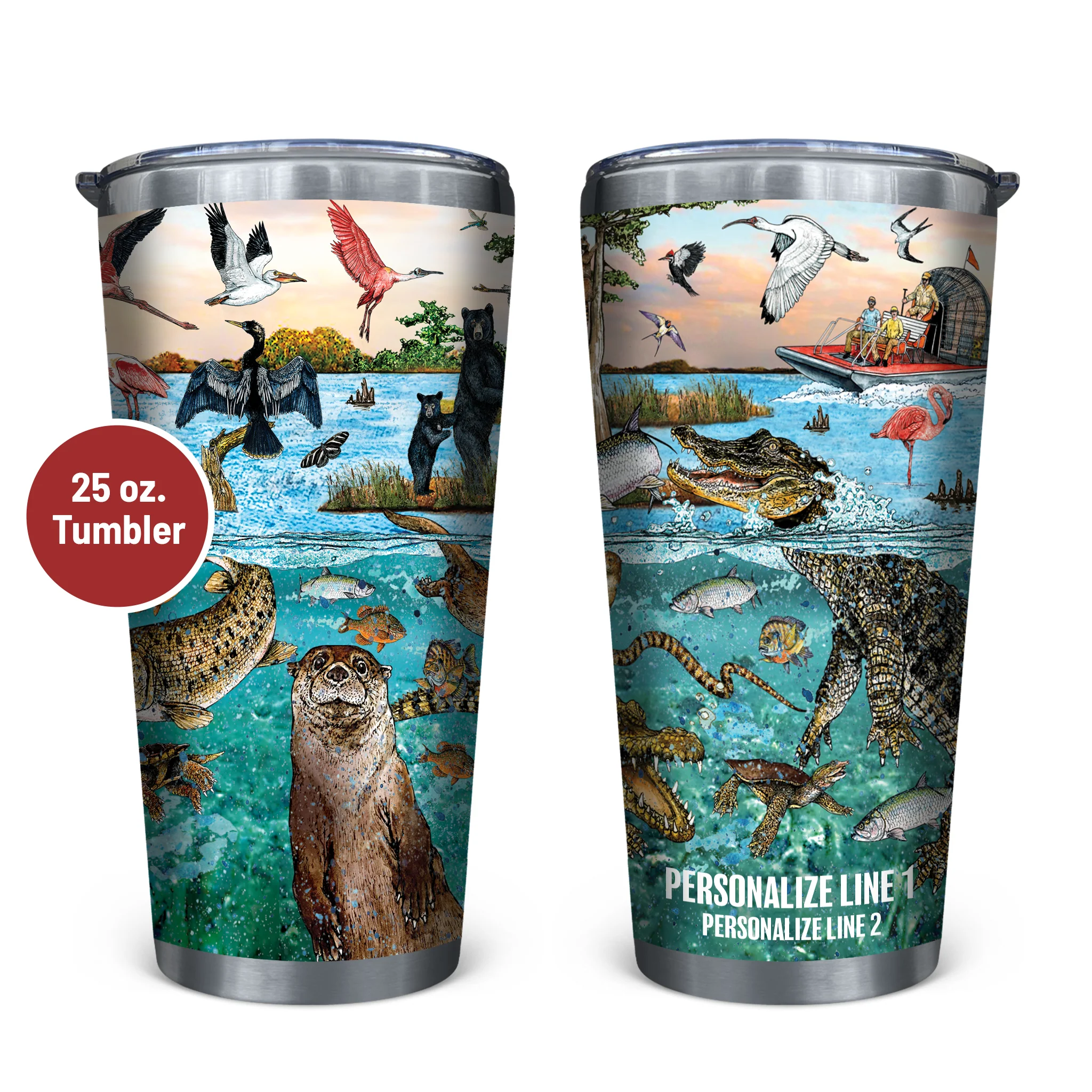 Slammin' 360 - Everglades Stainless Steel Drinkware - Image 3