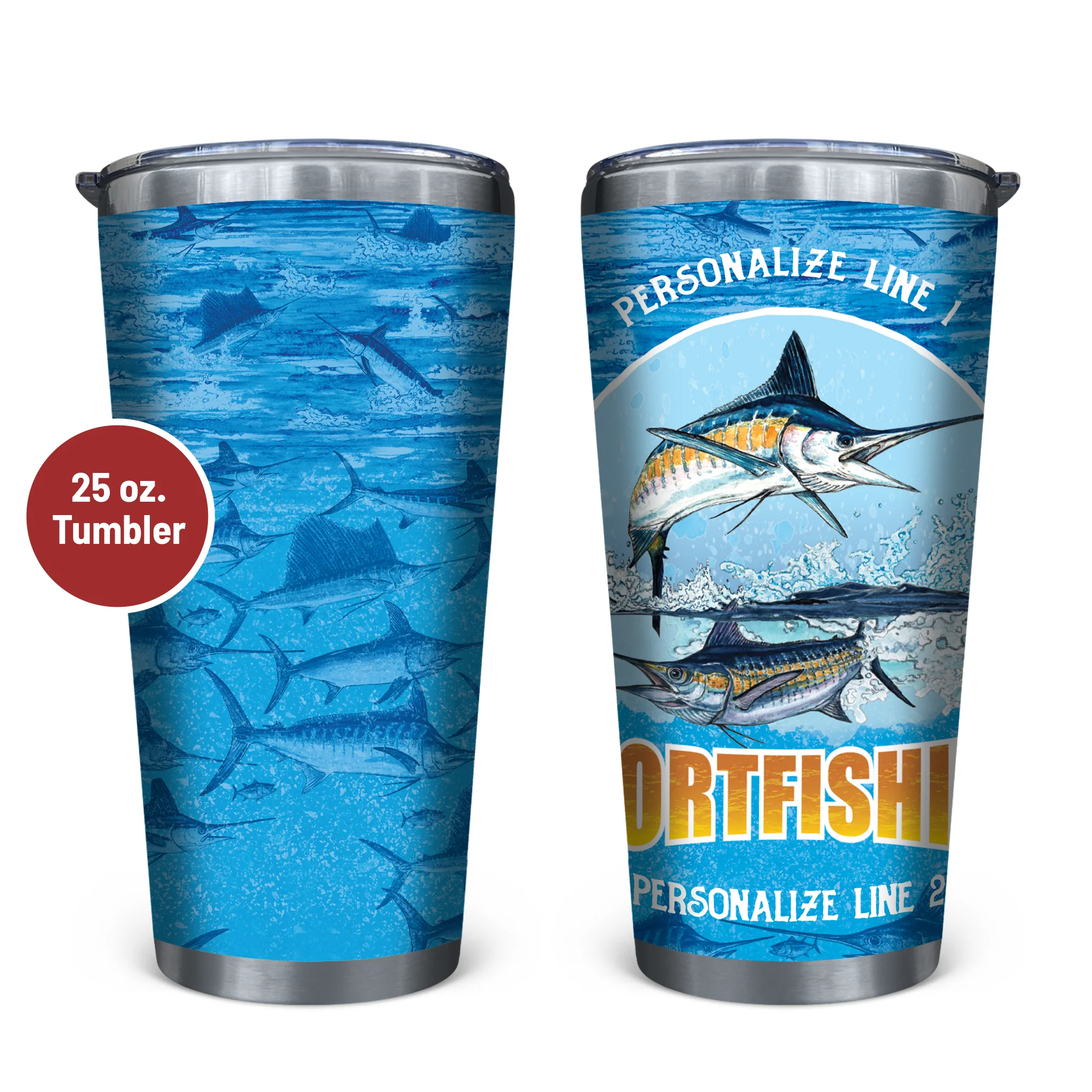 Sportfishing Stainless Steel Drinkware - Image 3