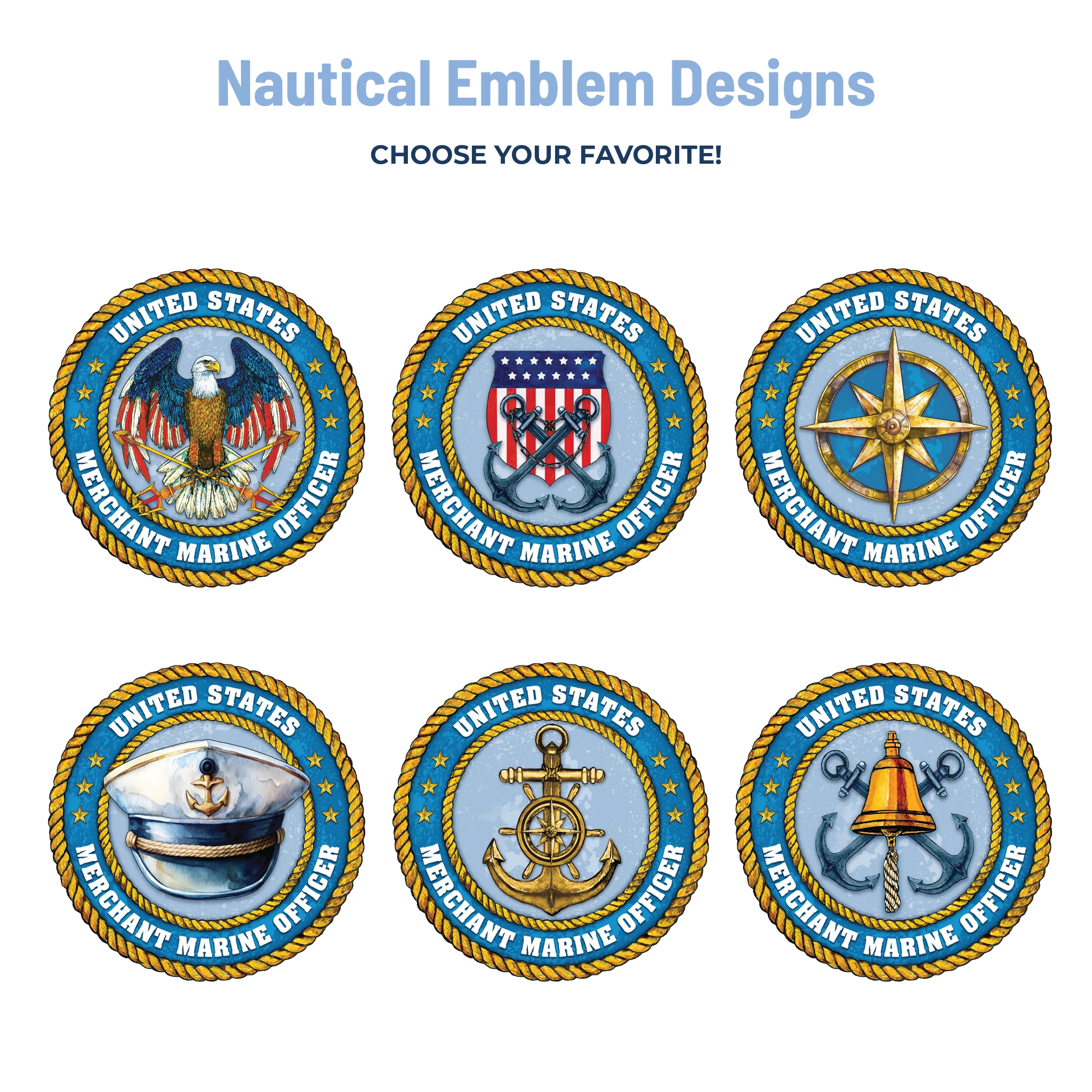 United States Merchant Marine Officer Insulated Tumbler - Image 4