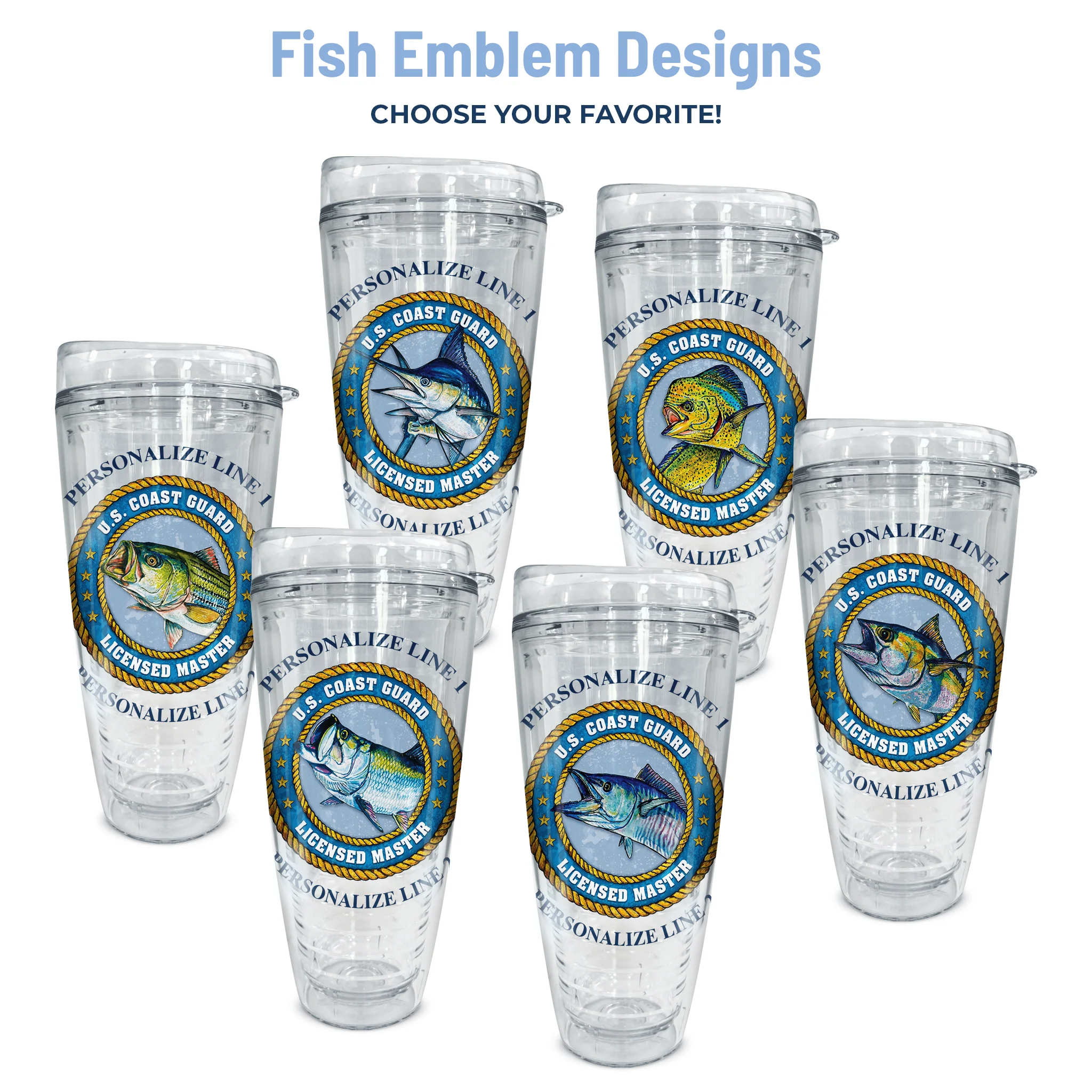 U.S. Coast Guard Licensed Master Insulated Tumbler - Image 5